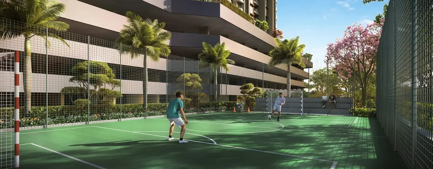 V One Heartland Akurdi Multipurpose Court Image